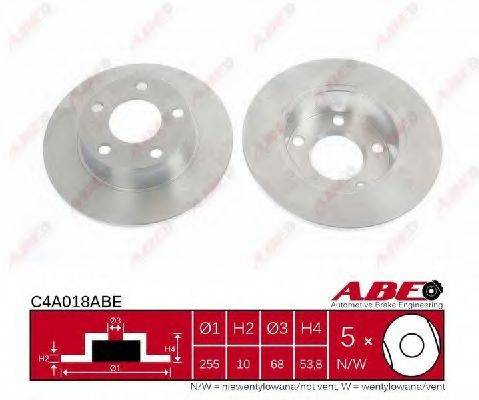 Тормозной диск задний C4A018ABE ABE