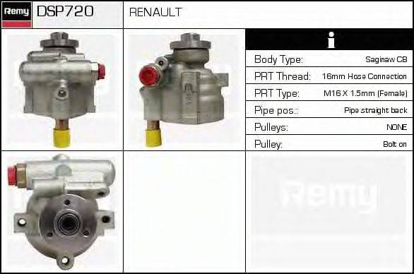 DSP720 REMY Гидравлический насос, рулевое управление DSP720 REMY