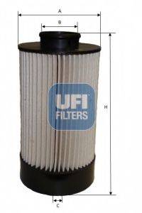 26.072.00 UFI Фильтр топливный 26.072.00 UFI