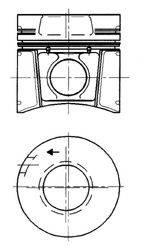 Поршень 91620600 KOLBENSCHMIDT