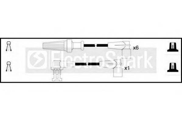 Комплект проводов зажигания OEK575 STANDARD