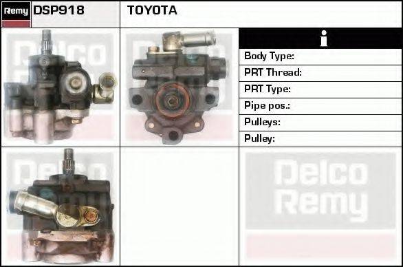 DSP918 REMY Гидравлический насос, рулевое управление DSP918 REMY