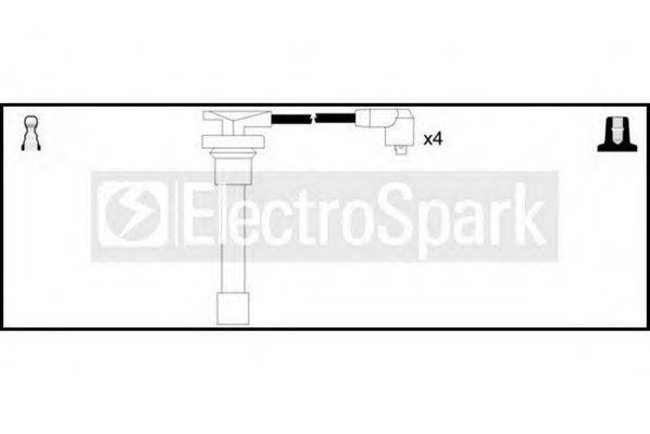 Комплект проводов зажигания OEK284 STANDARD