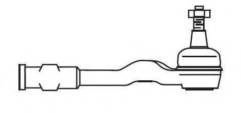 Наконечник поперечной рулевой тяги