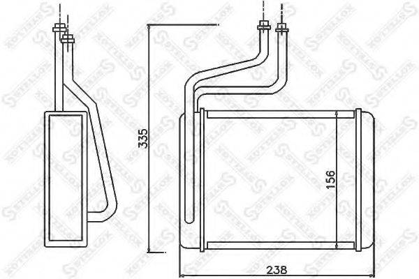 Теплообменник 10-35070-SX STELLOX