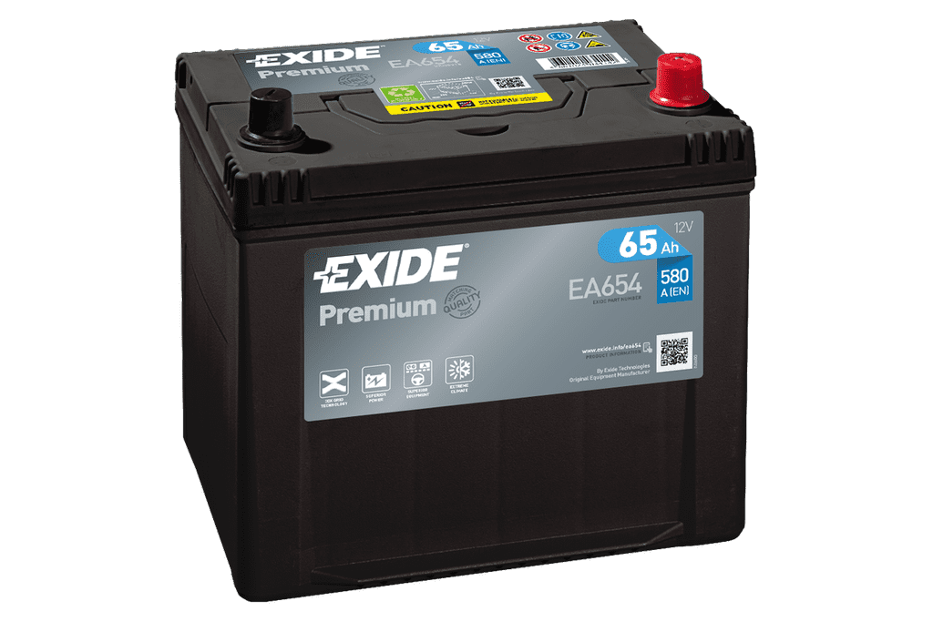 Стартерная аккумуляторная батарея EA654 EXIDE