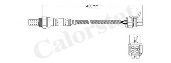 Лямбда-зонд LS140687 CALORSTAT by Vernet