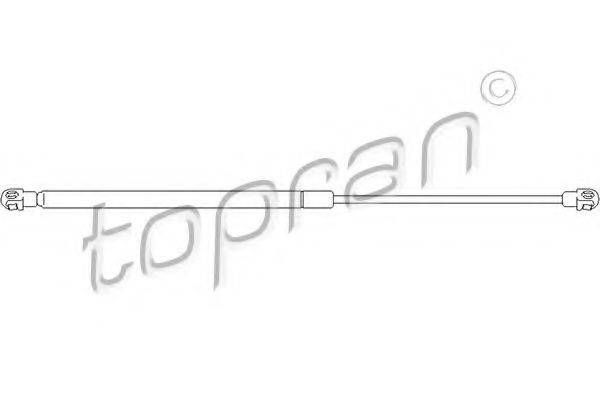 Газовая пружина, крышка багажник 301 030 TOPRAN