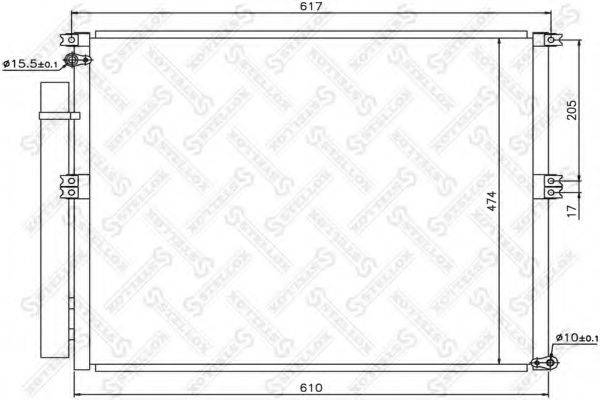 Конденсатор 10-45529-SX STELLOX