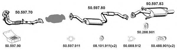 Система выпуска ОГ 502004 EBERSPACHER