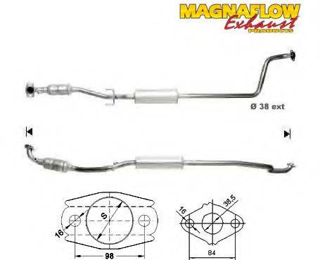 Катализатор 78006 MAGNAFLOW