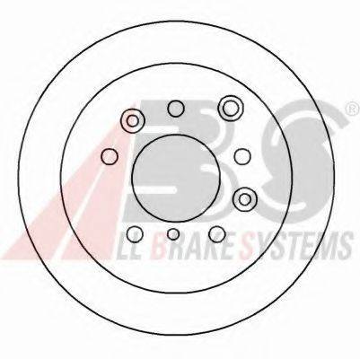 Тормозной диск BR-4722-C KAVO PARTS