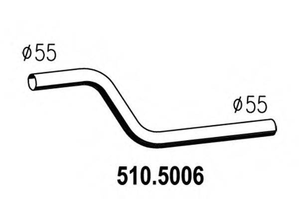 Трубка 510.5006 ASSO