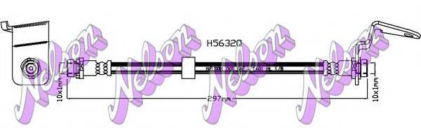 Тормозной шланг H5632Q BROVEX-NELSON