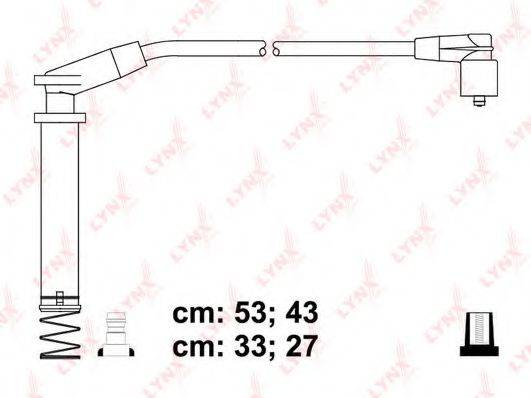 Комплект проводов зажигания SPC5910 LYNXauto