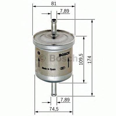 Фильтр топливный 33521 WIX FILTERS