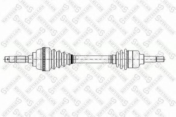 Вал 158 1008-SX STELLOX