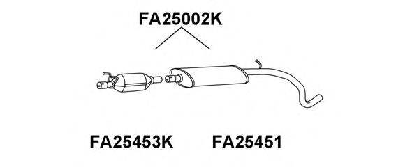 Катализатор FA25002K VENEPORTE