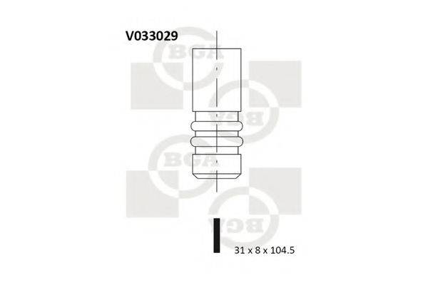 Выпускной клапан V033029 BGA