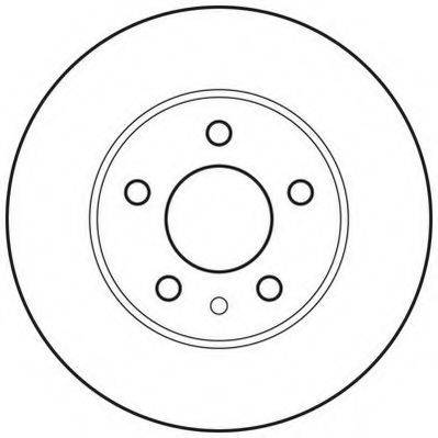 Тормозной диск 562705JC JURID