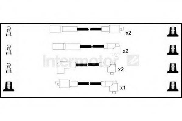 Комплект проводов зажигания 76134 STANDARD