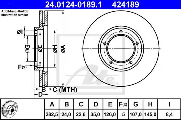 Тормозной диск BG3255 DELPHI