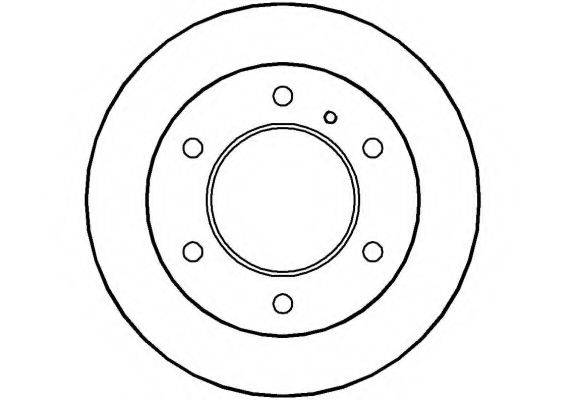Тормозной диск NBD447 NATIONAL