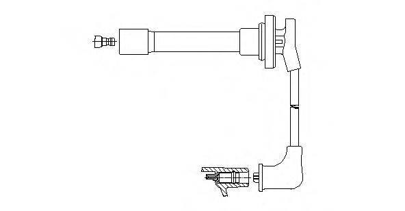 739/60 BREMI Провод зажигания 739/60 BREMI