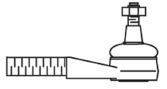 Наконечник поперечной рулевой тяги