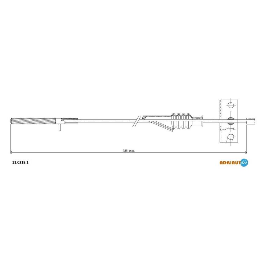 Тросик стояночного тормоза Adriauto