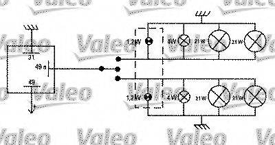 Реле 641408 VALEO