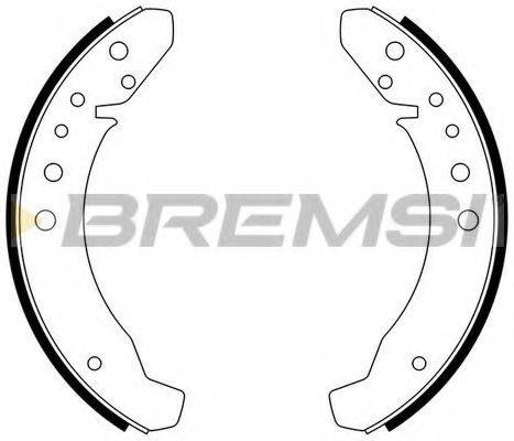 Комплект тормозных колодок GF0534 BREMSI