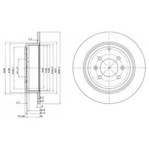 Тормозной диск 22229 LEMFORDER