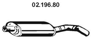 Средний глушитель выхлопных газов 02.196.80 EBERSPACHER
