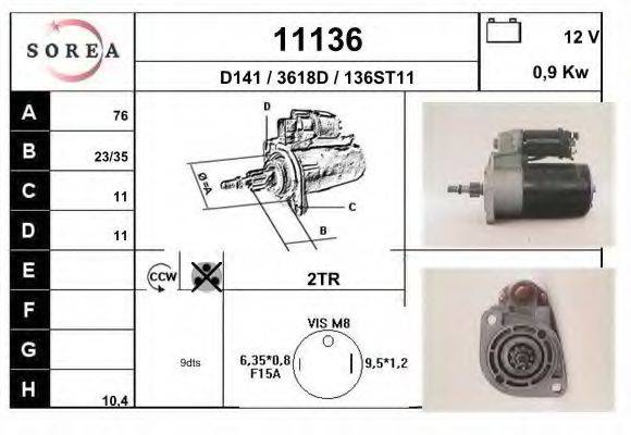 Стартер 11136 EAI
