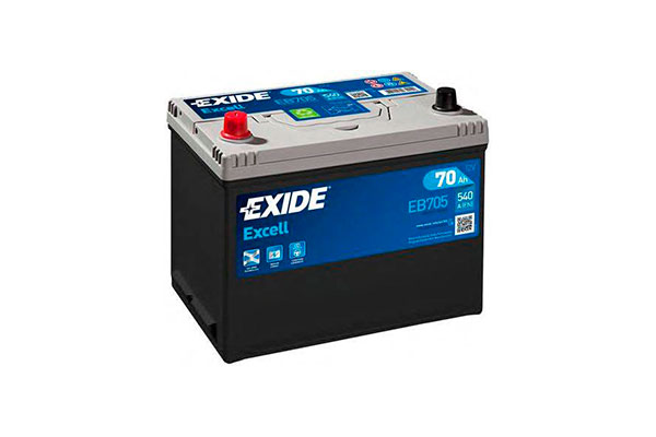 Стартерная аккумуляторная батарея EB705 EXIDE