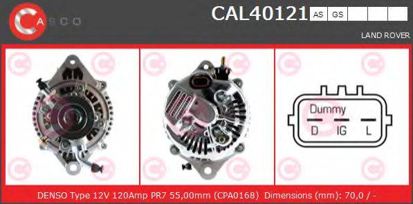 Генератор CAL40121GS CASCO