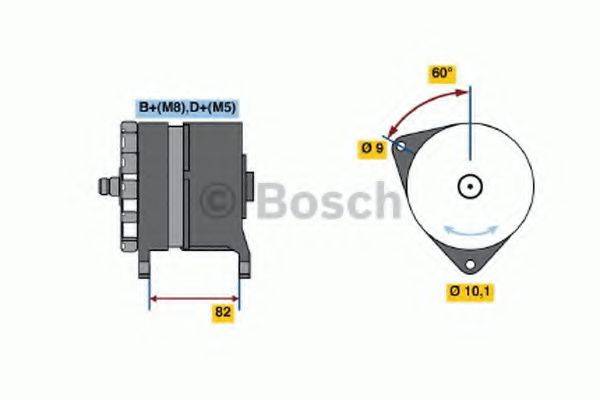 0 120 468 019 BOSCH Генератор 0 120 468 019 BOSCH