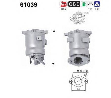 Катализатор 61039 AS