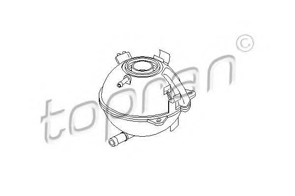 Компенсационный бак, охлаждающая жидкость 110 055 TOPRAN