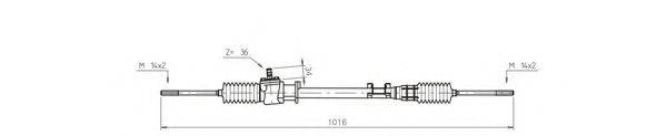 Рулевой механизм FO4004 GENERAL RICAMBI