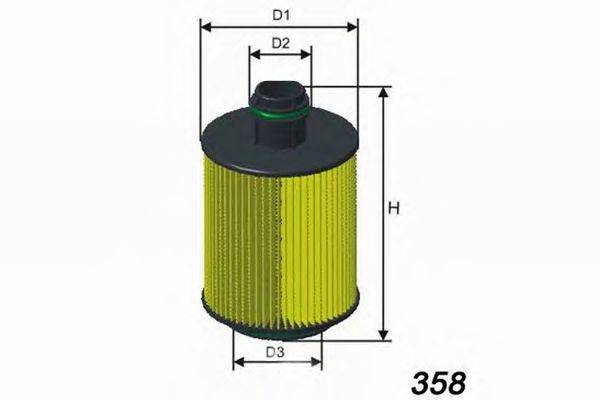 Фильтр масляный L061 MISFAT