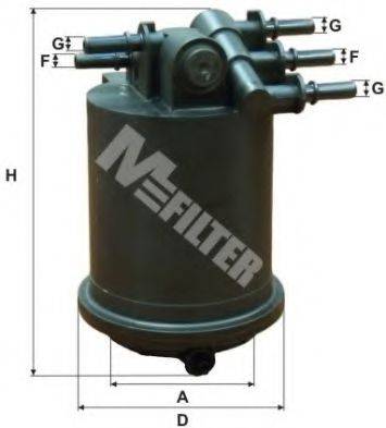 Фильтр топливный DF 3517 MFILTER