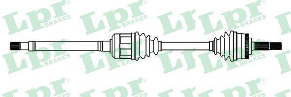 Приводной вал DS36115 LPR