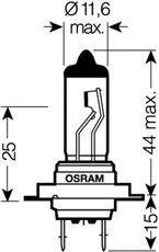 Лампа накаливания, основная фара 64210NBU-01B OSRAM