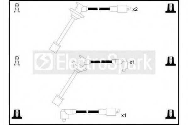 Комплект проводов зажигания OEK538 STANDARD