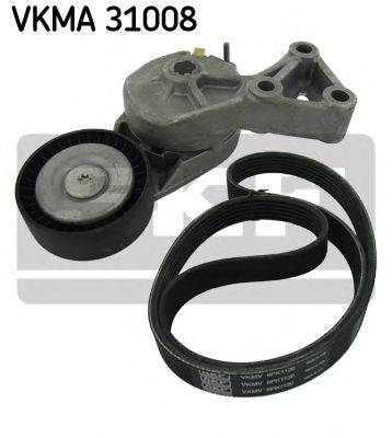 Поликлиновой ременный комплект VKMA 31008 SKF