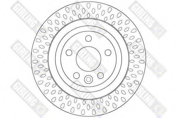 Тормозной диск 6063872 GIRLING