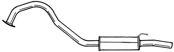 Глушитель выхлопных газов конечный 38647 SIGAM