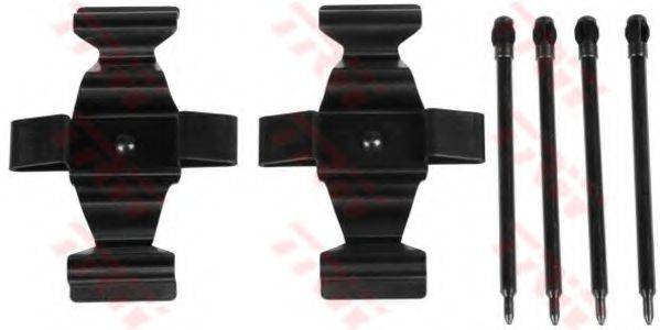 PFK490 TRW Комплектующие, колодки дискового тормоза PFK490 TRW